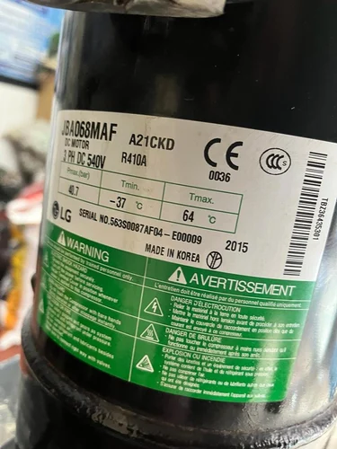 JBA068MAF L.G VRF Compressor